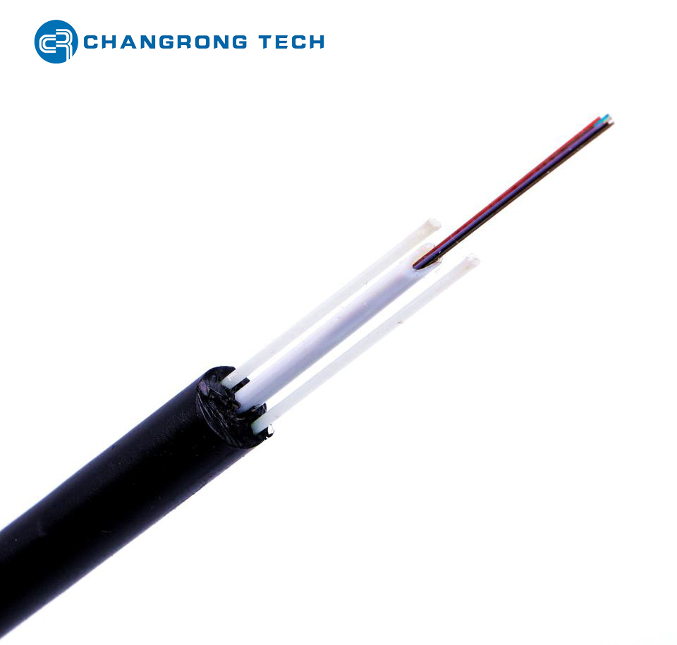Non-Metallic Non-Armored Uni-Tube Single Mode Gyfxy GYFXTY Fiber Optic Cable