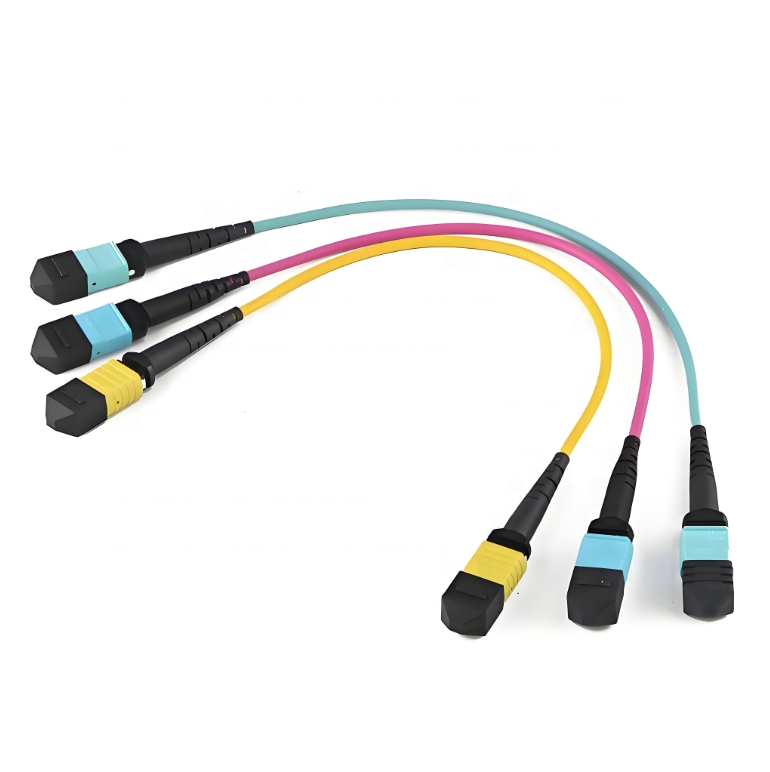 Surelink MPO to Sc APC Fiber Patch Cable Fanout Cable Data Center Low Insertion Loss MPO Cable