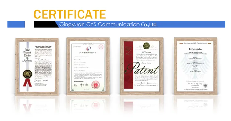 Certifications