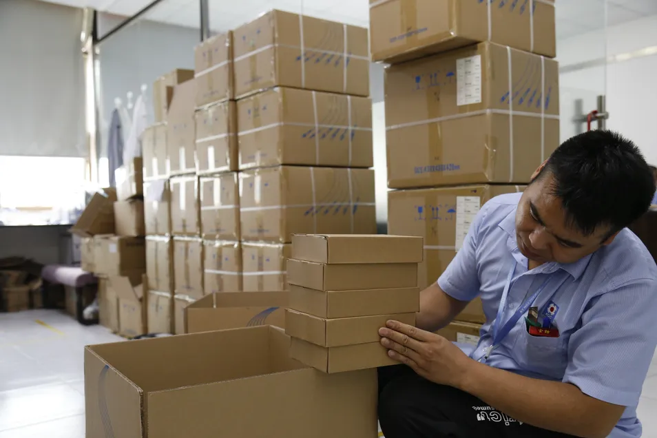 Packing process