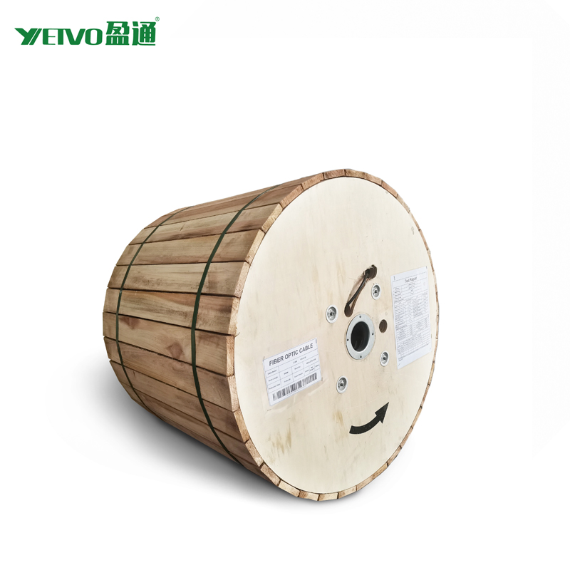 ADSS 12/24/48/72/96/144 Core G652D Optical Fiber Cable Span 150m Double Sheath