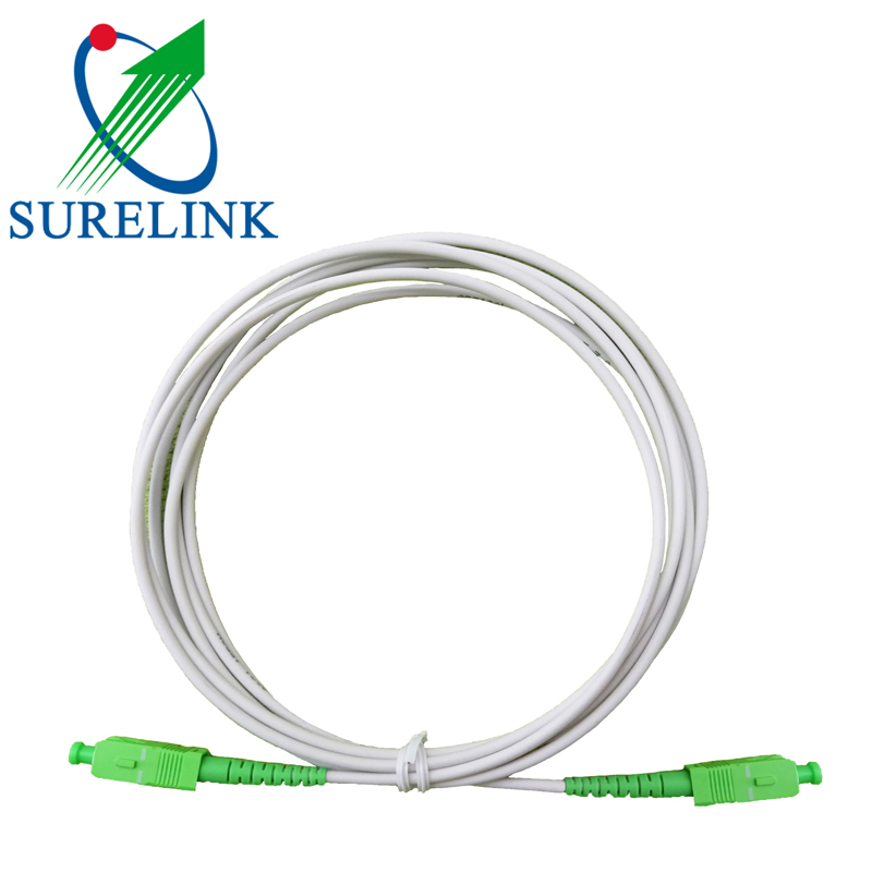 Sm mm Outdoor Fiber Patch Cable MPO Cable FTTX FTTH Fiber Optic Optic Patch Lead Rru Bbu Tight Buffered Patch Cord