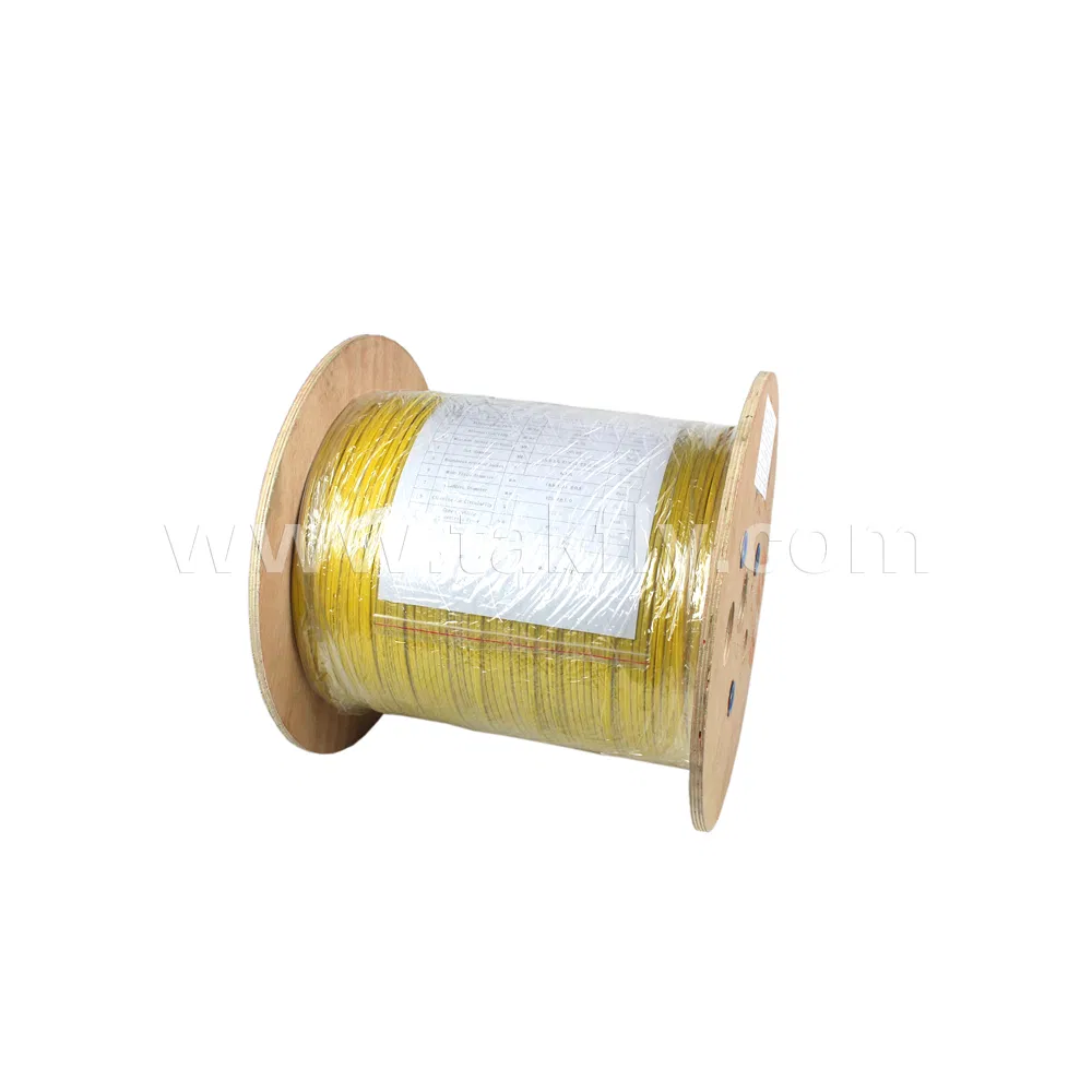 2/4/6/8/12 LSZH Flat Gjfdkbv Ribbon Indoor Fiber Optical Cable