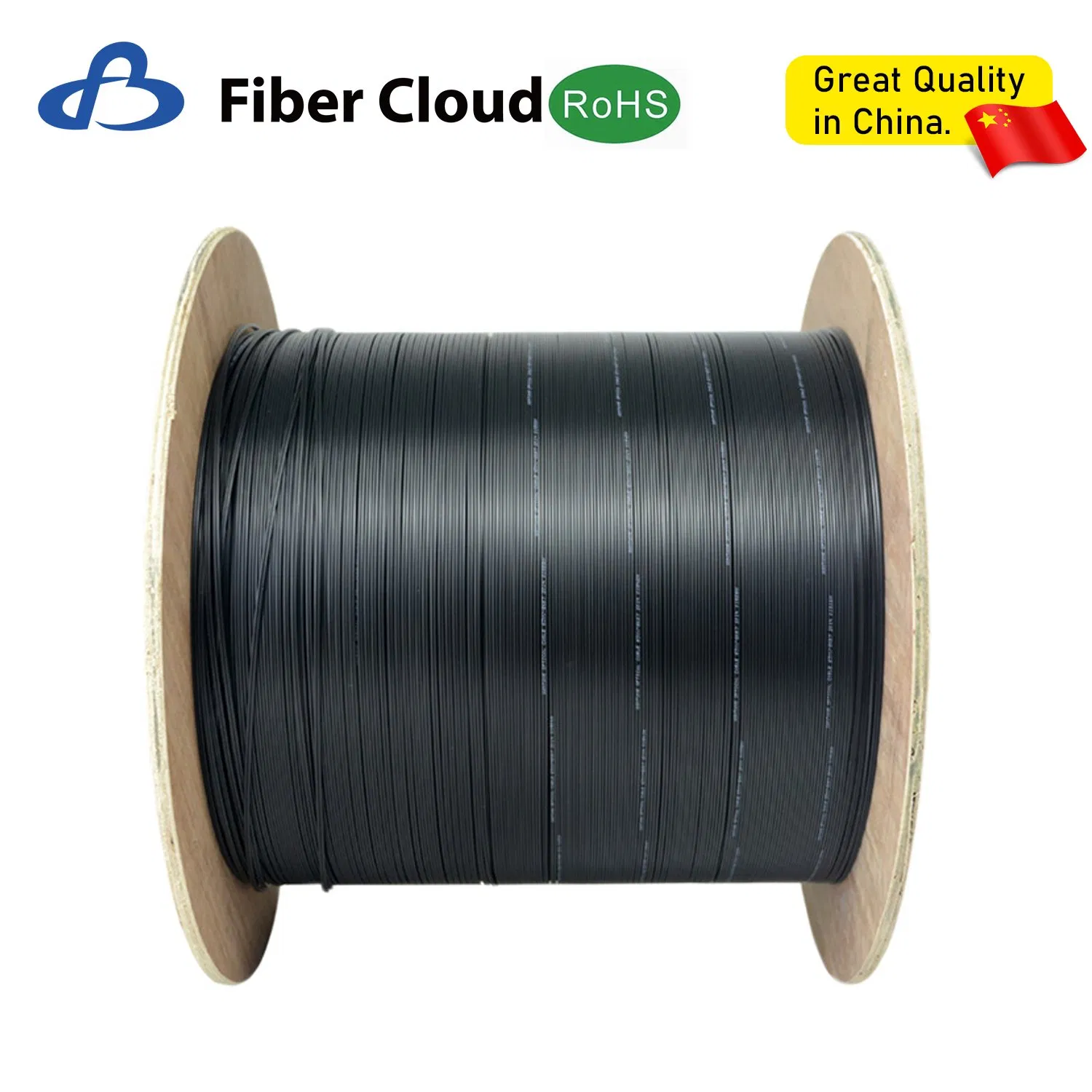 Singlemode Single Core UL LSZH Ofnp Low Friction FTTH Fiber Optic Cable