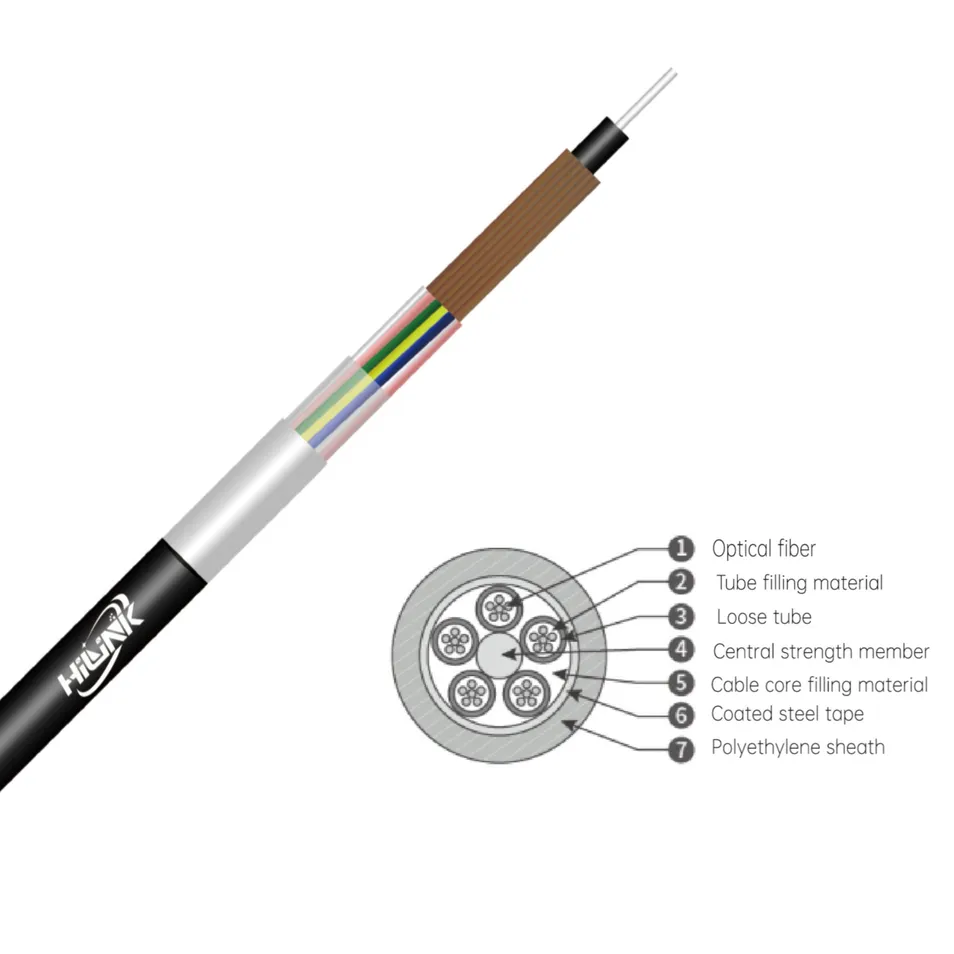 Ribbon Fiber Cable Detail 1