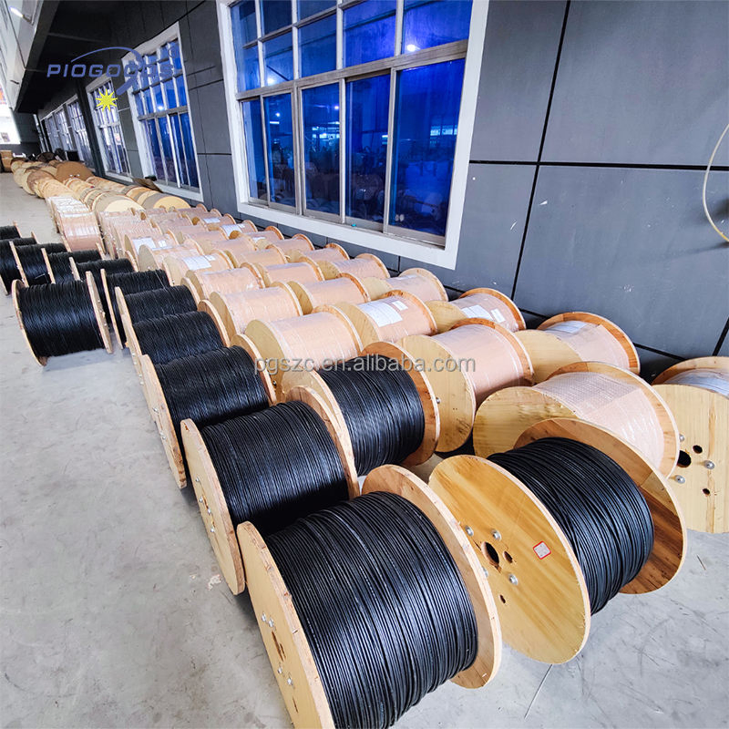 GYTA33 12 24 36 48 Core Steel Wire Direct Burial Armored Submarine Fiber Optic Cable