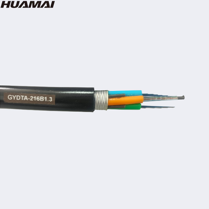 Stranded Loose Tube Armored Fiber Ribbon Optical Gydta Underground Duct Cable