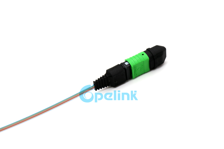 MPO/APC-MPO/APC Ribbon Fiber Optic Patch Cable
