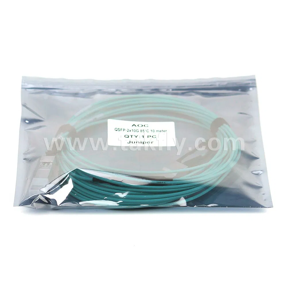 40g 100g 25g 10g Qsfp to SFP Optical Fiber Cable Active Optical Meter Active Optical Breakout Cable Aoc Active Optical Cable