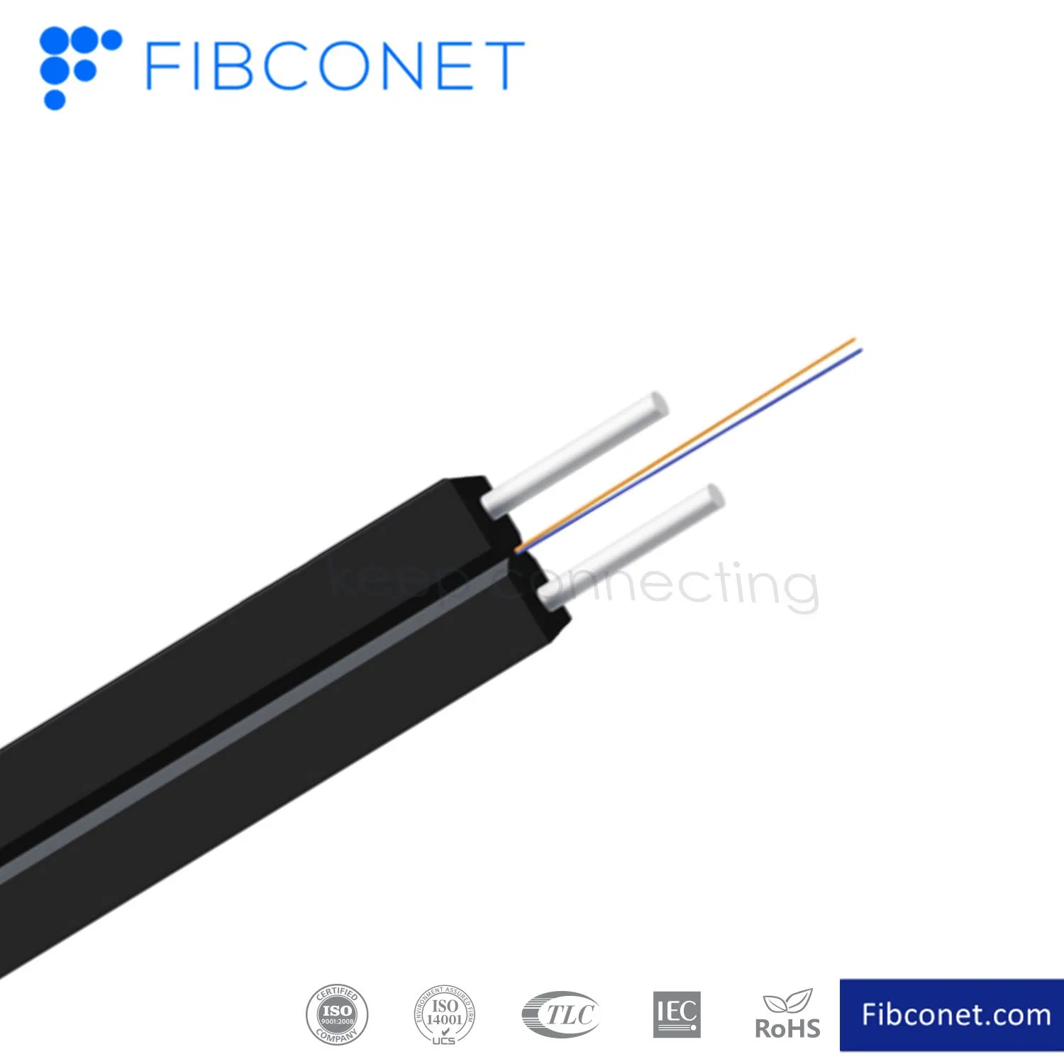 FTTH Fiber Optic/Optical Gjxh/GJXFH Distribution / Indoor Drop Cable