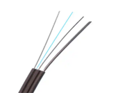 FTTH 4 Cores Optical Fiber Drop Cable With Steel Wire For Communication Purposes