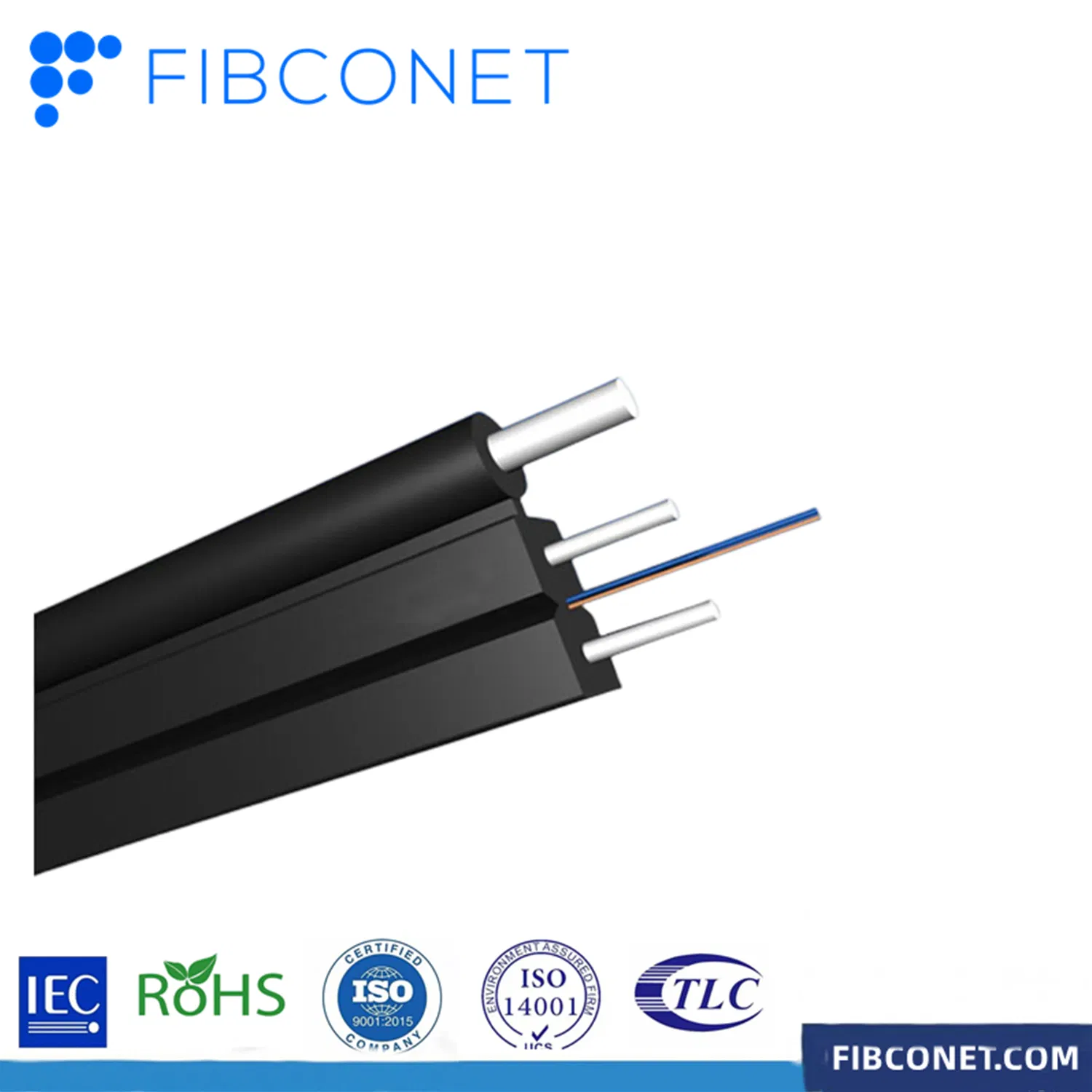 FTTH Fiber Optic/Optical Gjxh/GJXFH Distribution / Indoor Drop Cable