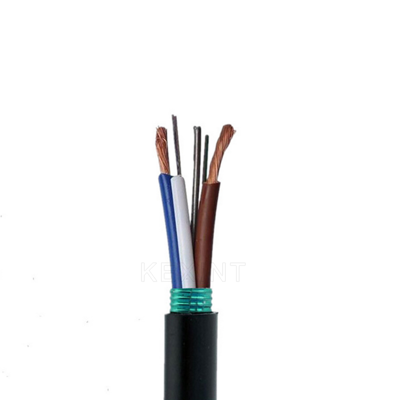 Kexint Electric Power Copper Wire Hybrid Composite Photoelectric Composite Optic Fiber Cable