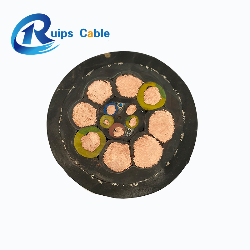 2 4 8 12 Core Double Sheathed Photoelectric Composite Underwater Cable with Copper Conductors Gdta33 Submarine Fiber Optic Cable