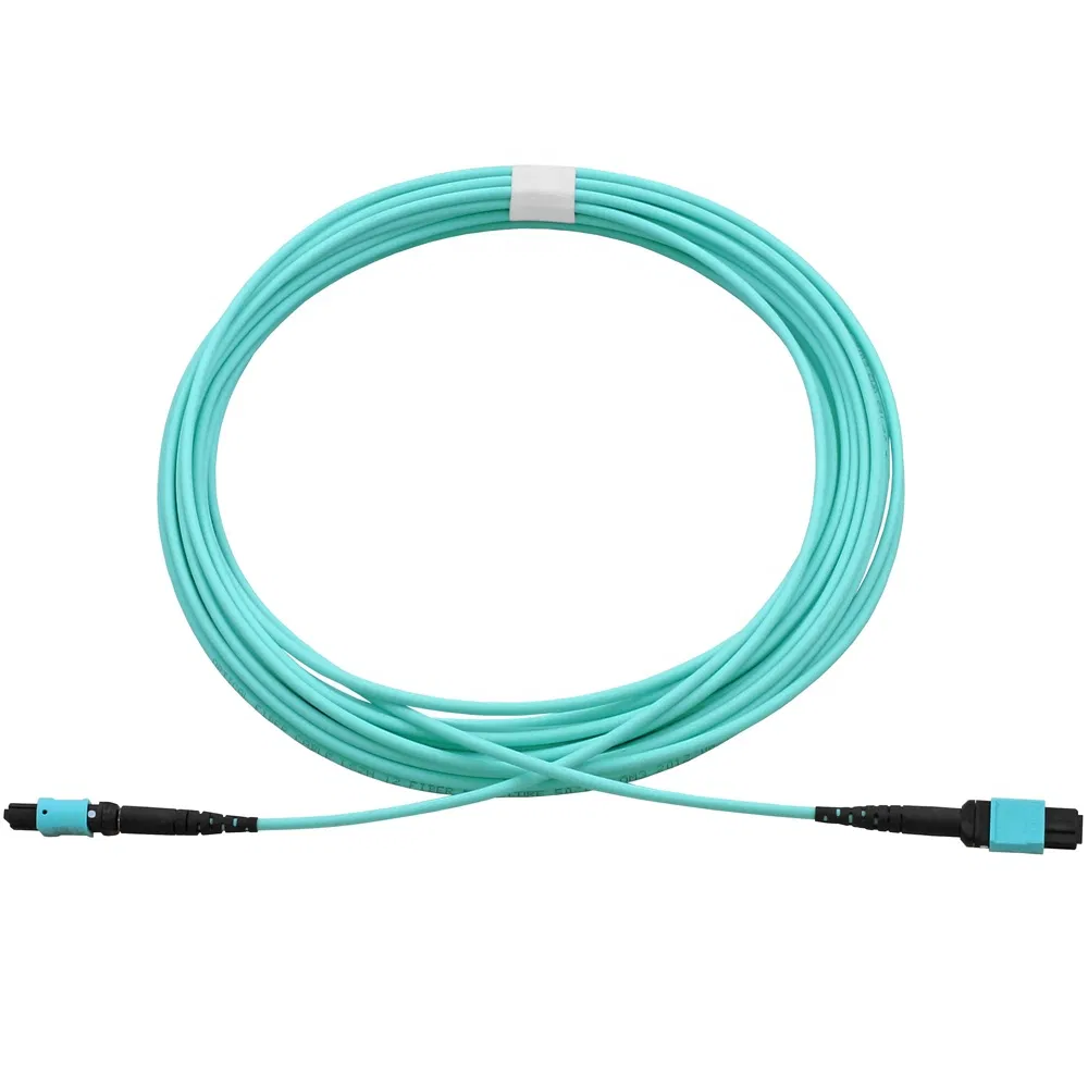 1core 8core 12core Om3 Om4 Om5 PVC or LSZH Sheath Fiber Optic MPO MTP Cable Breakout Cable