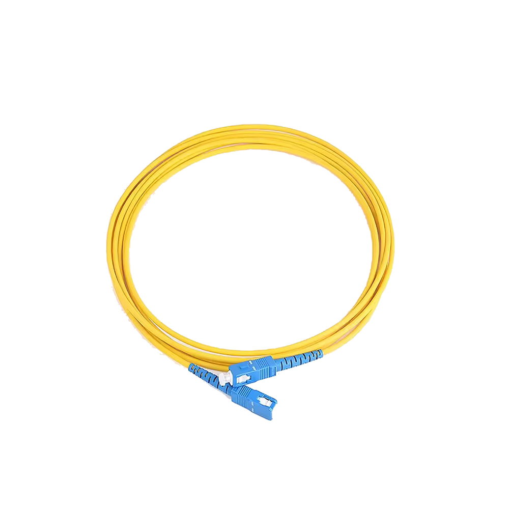 Lenew FTTH Single Mode SX SM SC/UPC-SC/UPC 0.9mm G657A1 LSZH/PVC 3m Fiber Optic Patch Cord
