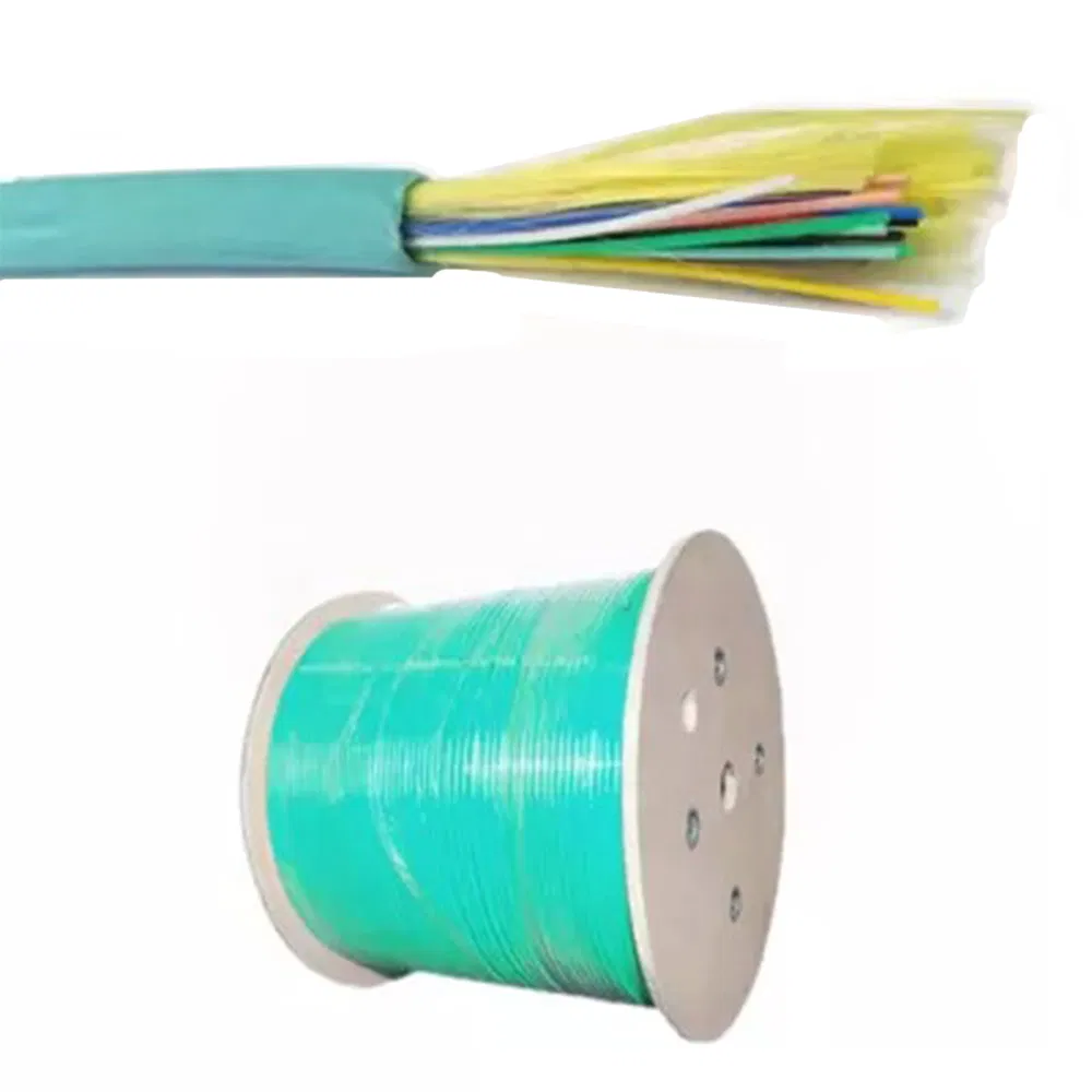 Gjfjh 12 24 36 48 Fibers Multi Mode Om1 Om2 Om3 Om4 Tight Buffered Distribution Fiber Optic Cable