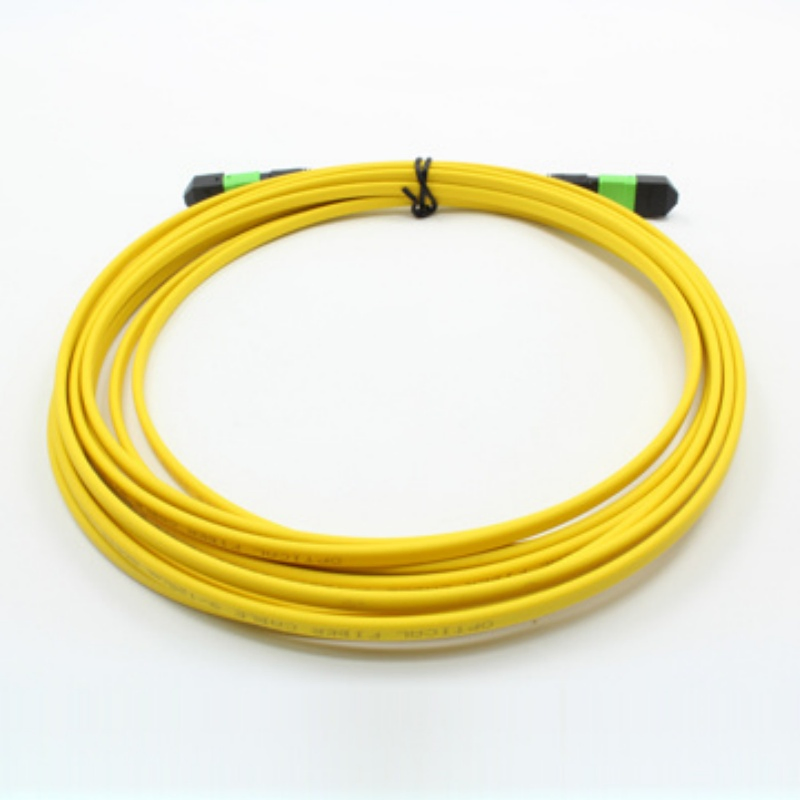 MPO-MPO Fiber Optic Ribbon Cable with High Density Fast Connector