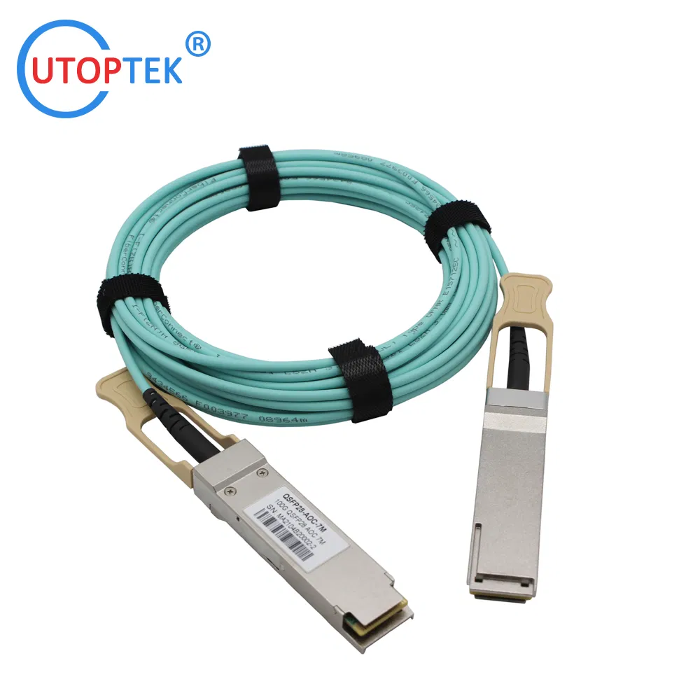 40g to 4X10g Aoc Active Optical Fiber Cable for Data Center Using Compatible Cisco/Huawei