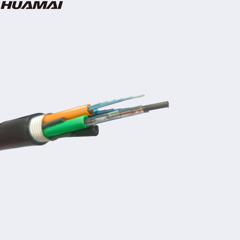 Stranded Loose Tube Armored Fiber Ribbon Optical Gydta Underground Duct Cable