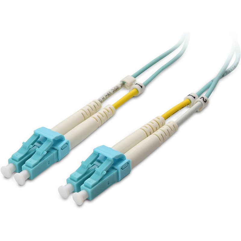 10G Gigabit LC to LC OM3 Duplex Multi Mode FTTH 3m Fiber Optic Cable Patch Cord