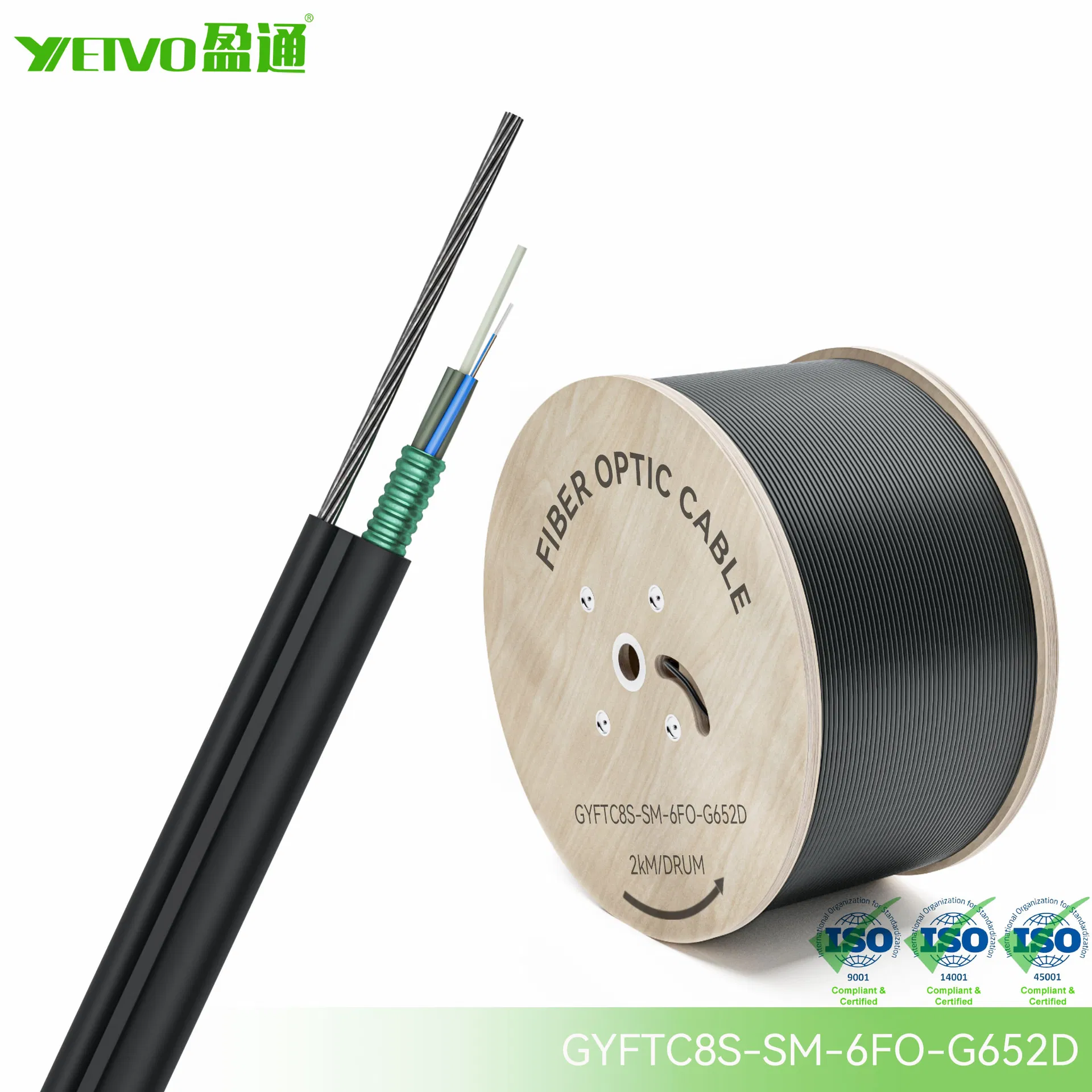 Heavy Duty Fiber Optic Cable