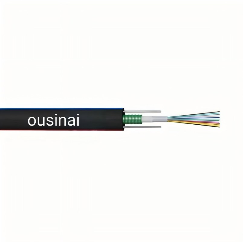 8/12/ 24 Core Underground Waterproof Armored Direct Buried GYXTW Loose Tube Fiber Optic Cable