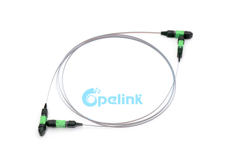 MPO/APC-MPO/APC Ribbon Fiber Optic Patch Cable