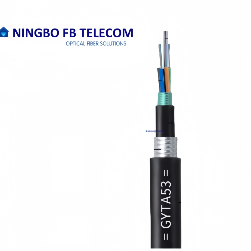 New Arrivals GYTA53 Armored Stranded Loose Tube Fiber Cable