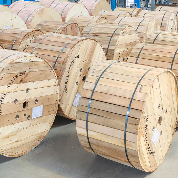China Factory 12 24 Core Wire Braided Armored Submarine Fiber Optic Cable