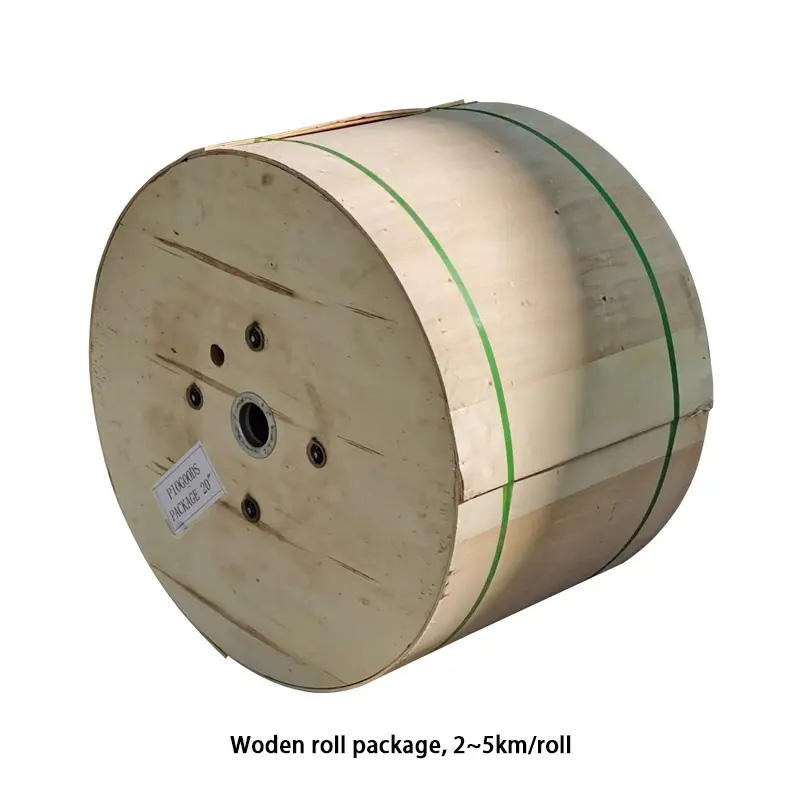 GYTA33 12 24 36 48 Core Steel Wire Direct Burial Armored Submarine Fiber Optic Cable