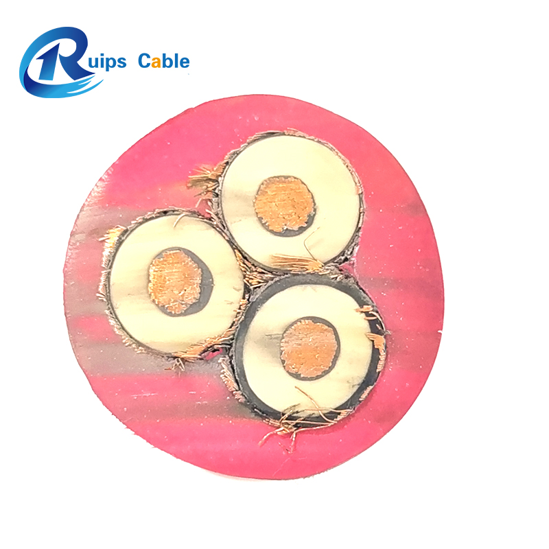 2 4 8 12 Core Double Sheathed Photoelectric Composite Underwater Cable with Copper Conductors Gdta33 Submarine Fiber Optic Cable