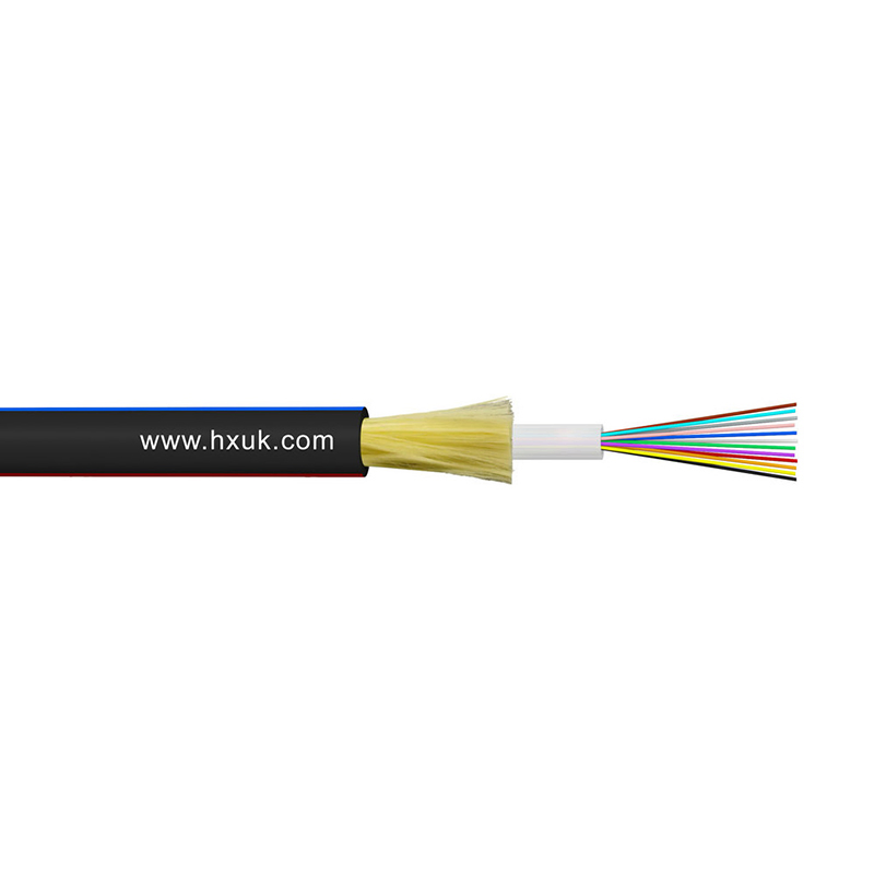 Indoor/Outdoor Distribution 2-24core Sm mm Fiber Optical Cable Jet