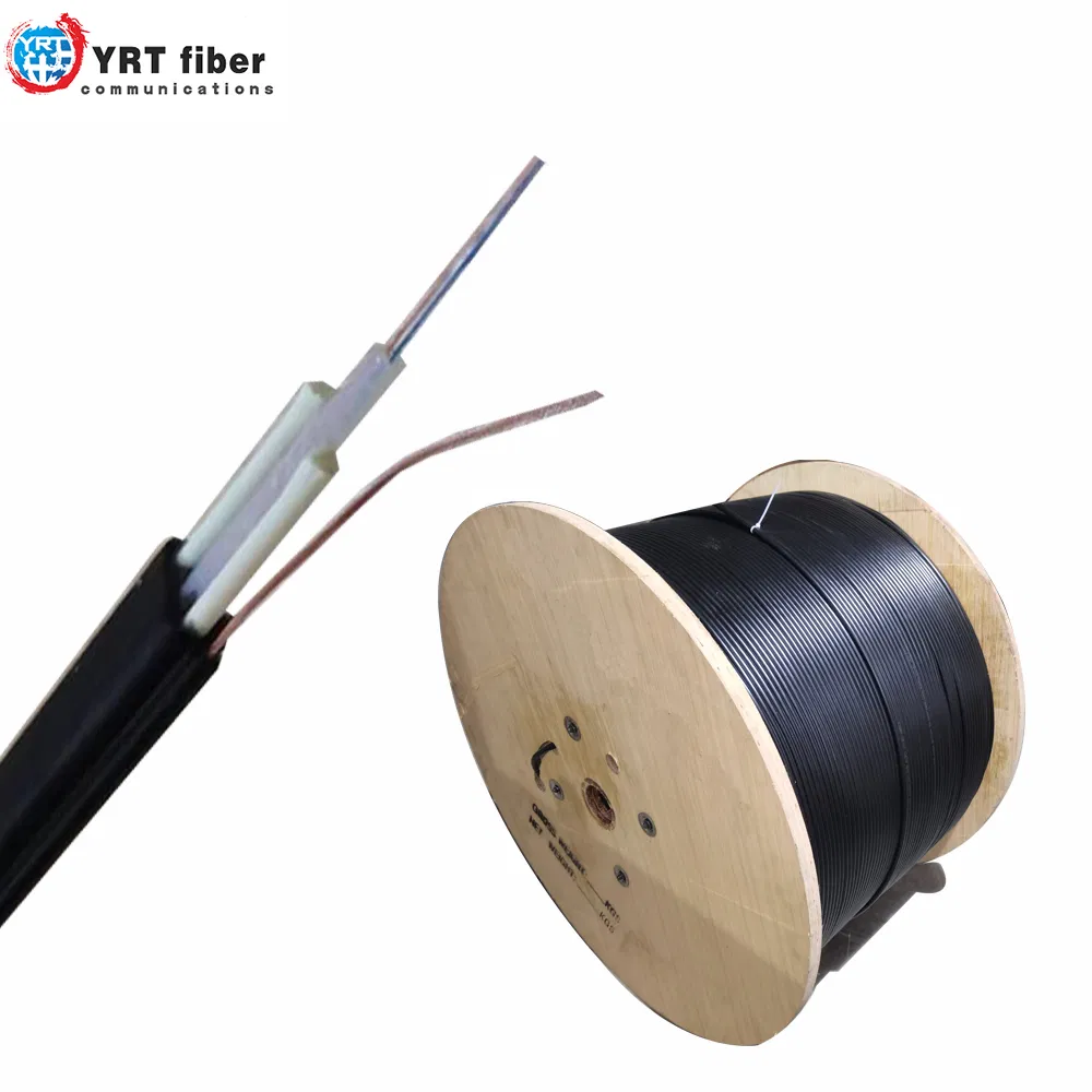 Flat Toneable Unit Tube Mini Locatable Electric Hybrid Flat Optical Fiber Cable with Factory Price