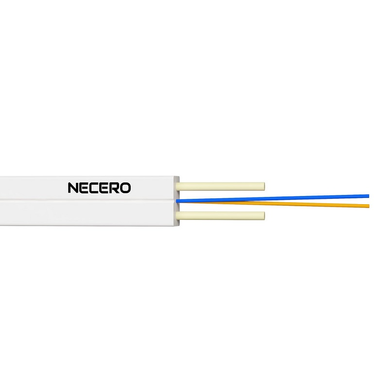 FTTH Drop Indoor/Outdoor Fiber Optic/Optical Cable Gjxh Gjyxch Single Mode Flat Type Cable