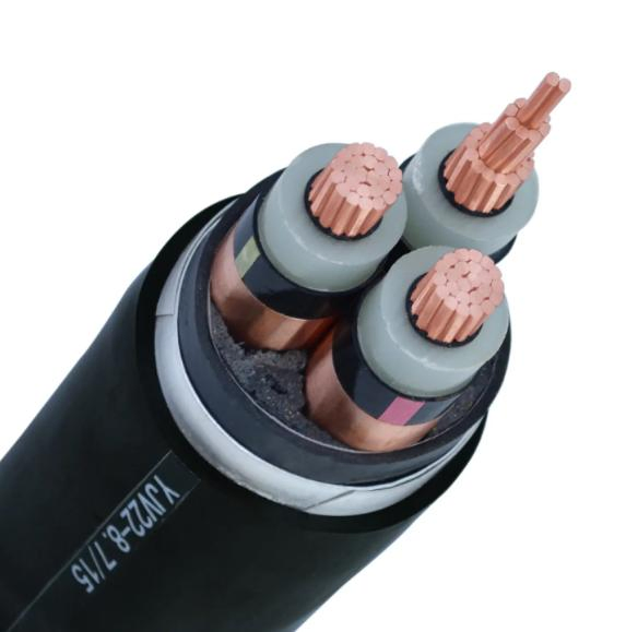 Yjv Yjv 22 240mm 4 Core Armoured Cable XLPE Insulation 11kv Power Cable Price 35 mm 5 Core Submarine Fiber Optic Cable