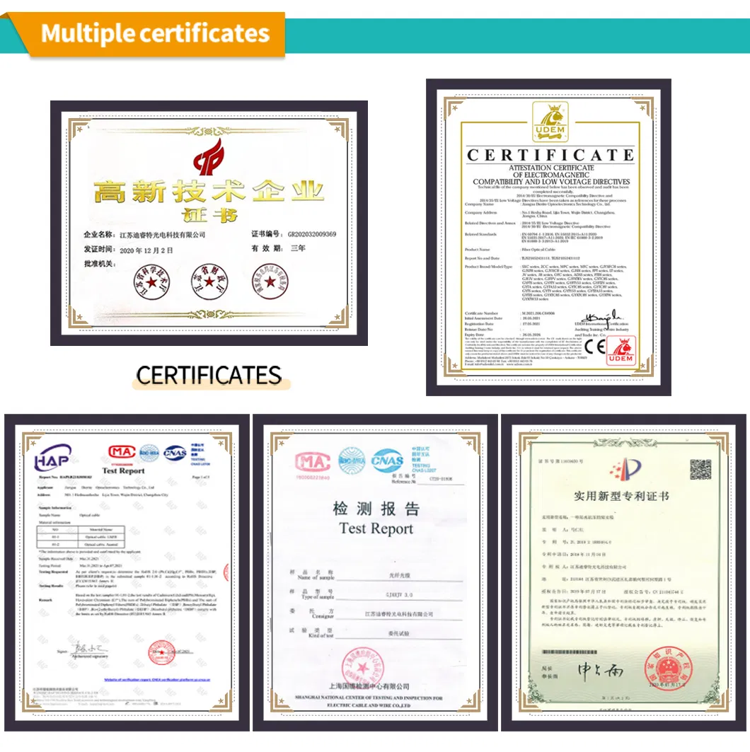 Certifications