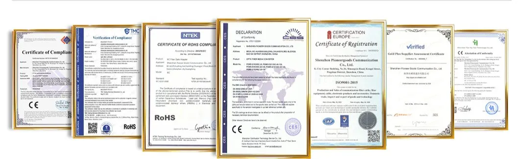 Industry Certifications