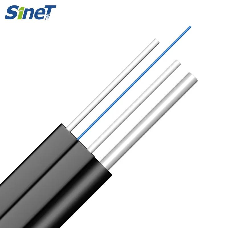 Gjxh Gjxch Gjyfxch 1, 2, 4, 6, 8, 12 Cores FTTH Flat Indoor/Outdoor Fiber Optic Cable Drop Cable