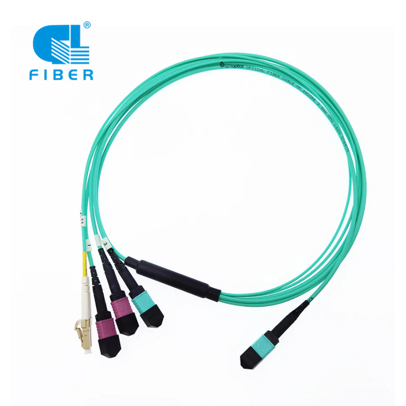 MPO MTP Multi Core Fiber Trunk Cable 72f 96 Core 144 Core Ribbon Sm (9/125) Female Ofnr LC