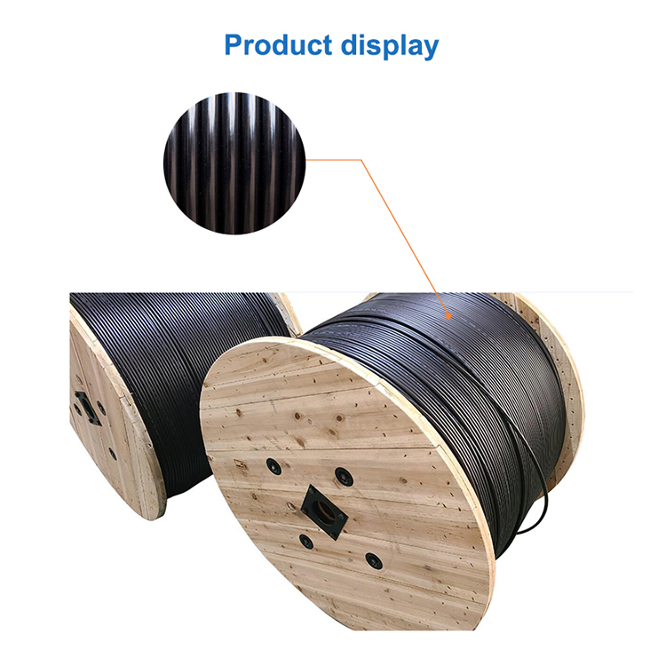 Wholesale Max 288core Wire Braided Double Sheath Steel Wires GYTA53+333 Submarine Armoured Fiber Optic Cable Price Per Meter