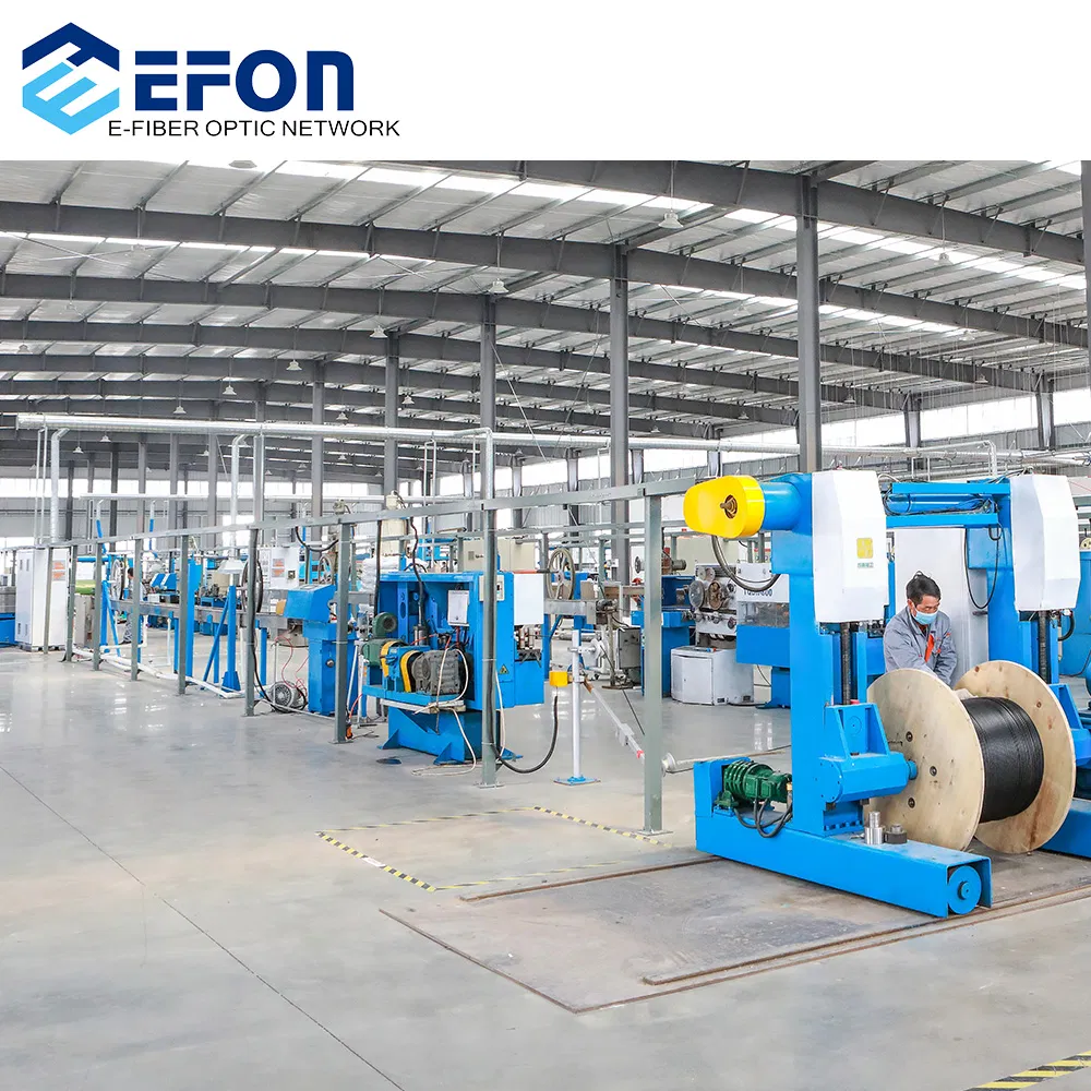 Outdoor Aerial Optical Fiber Cable Uni Loose Tube Rop Cord No Metal Asu Mini Span ADSS Fibre Optic Cable China Manufacturer