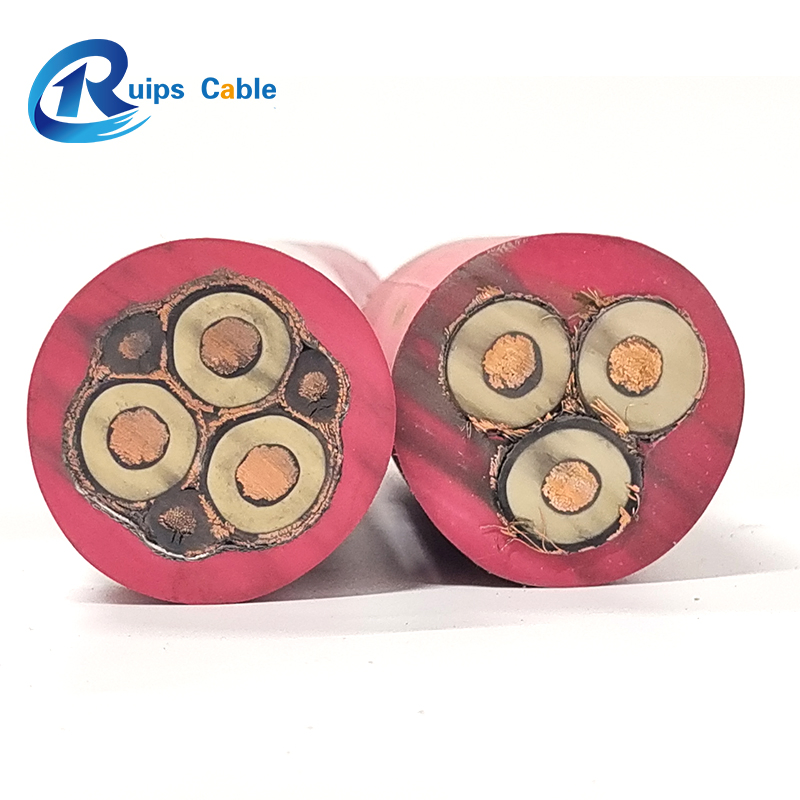 2 4 8 12 Core Double Sheathed Photoelectric Composite Underwater Cable with Copper Conductors Gdta33 Submarine Fiber Optic Cable