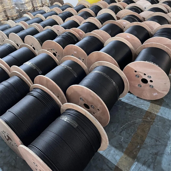Best Selling Non Metal Uni Loose Tube 12 24 Core Single Mode Fiber Optic Cable Manufacturer