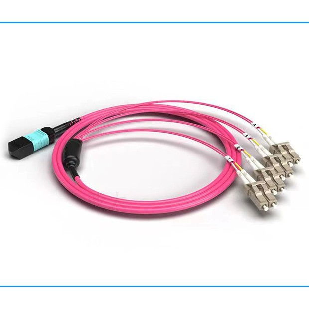 Single Mode Duplex Fiber Optic Patch Cord Om3 Om4 LC Sc St Connector 40g 100g Data Center Jumper Cable