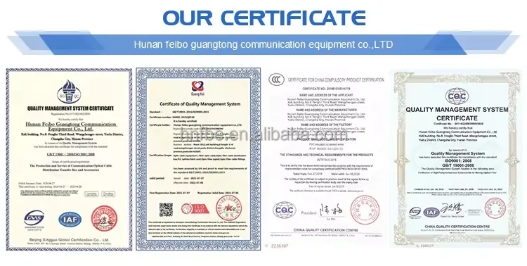 Certifications