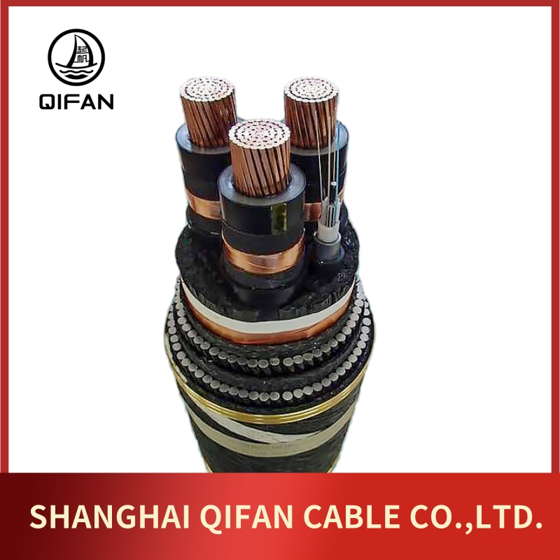 Under Water Cable Long Haul Cross Ocean Communication Spiral Armored Fiber Optic Marine Cable Submarine Cable