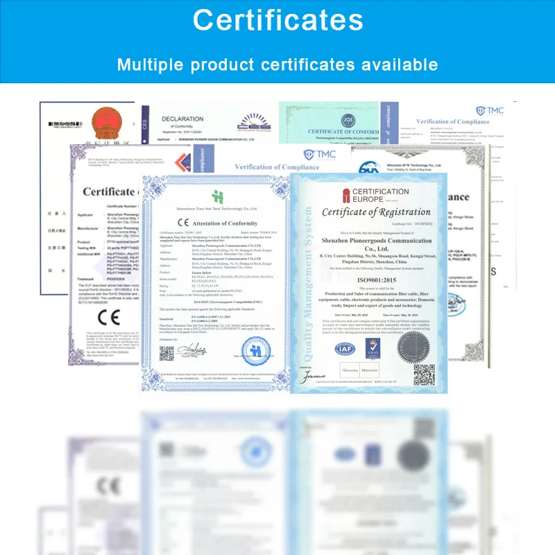 Quality Certificate