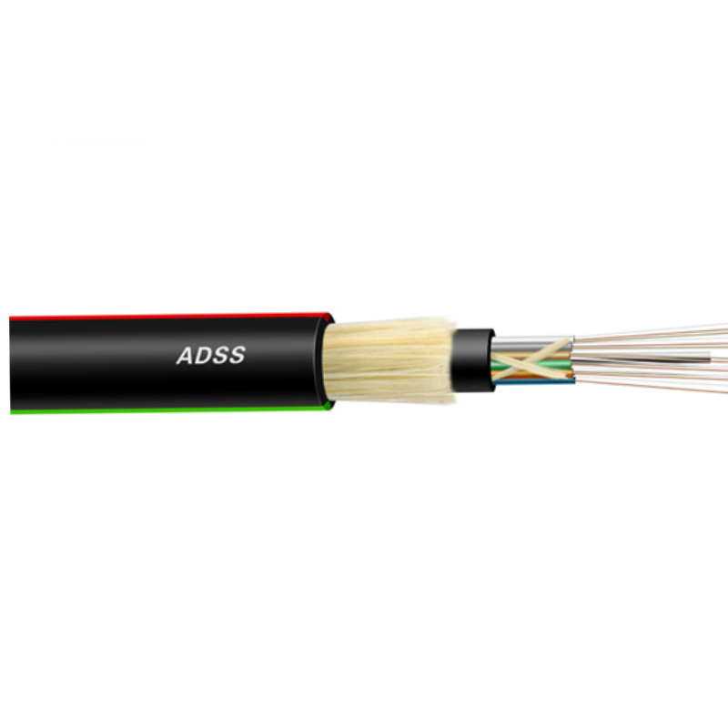 ADSS Cable 24 48 Core Single Mode G652D Fiber Optic Cable