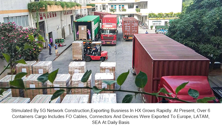 Custom Tight Buffered Fiber Fiber Optic Cables for Data Communication Transfer